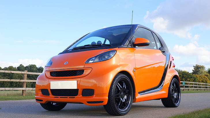 Left hand drive LHD Smart Car